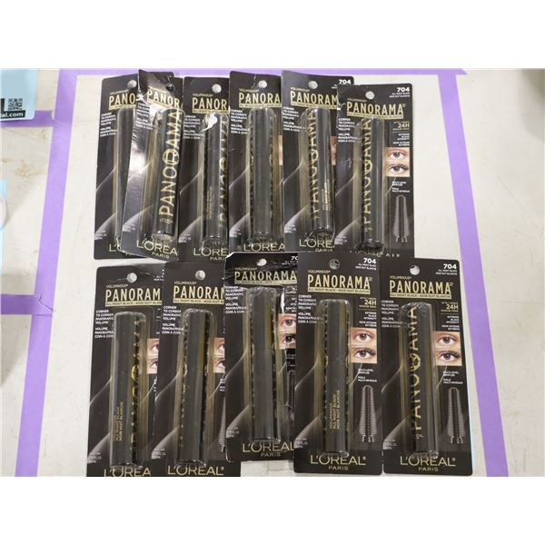 LOT DE 11 MASCARAS PANORAMA 704 NOIR NUIT BLANCHE