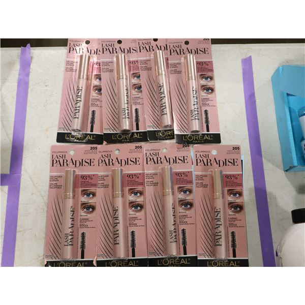 LOT DE 8 MASCARAS LASH PARADISE 205 NOIR MYSTIQUE