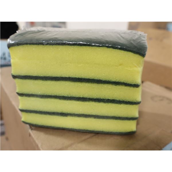 BTE DE 10 PKG DE 5 ÉPONGES 6"x4"
