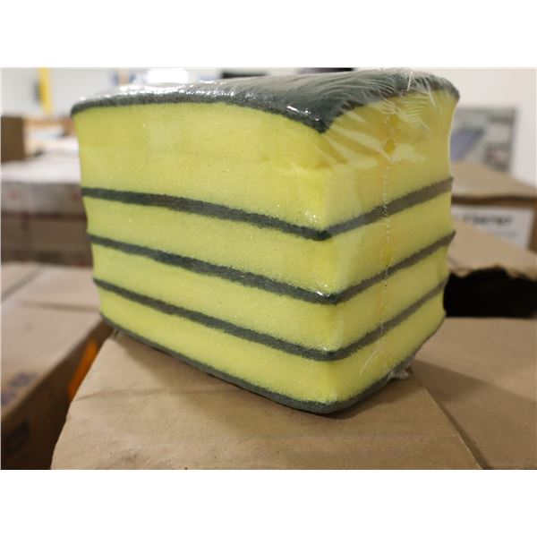 BTE DE 10 PKG DE 5 ÉPONGES 6"x4"