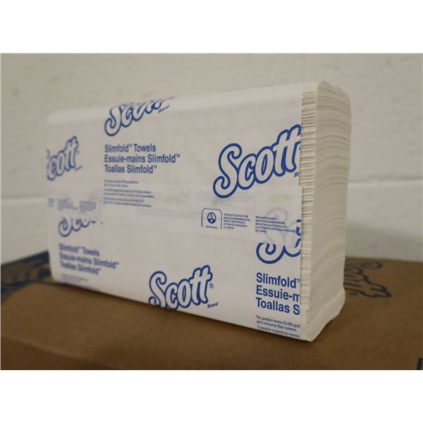 BTE DE 24 PKGS D’ESSUIE-MAINS SLIMFOLF SCOTT 04442-02