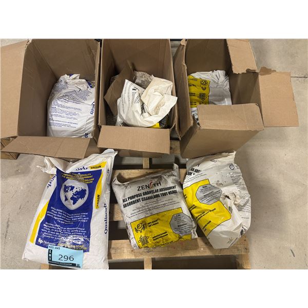 LOT DE SACS D'ABSORBANTS ASST