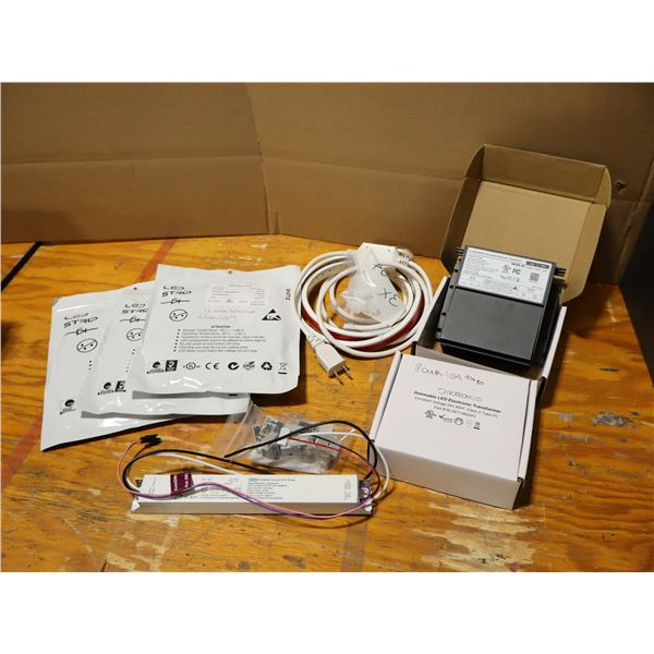 STRIP LIGHTING &DIMMABLE LED ELEC. TRANSFORMER 24v 96w ROTECHLED