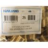 Image 2 : PKG DE 25pcs DE 3/4"x1/2" TEE BRASS PEX CSA APP HAILIANG #PEXTQXK