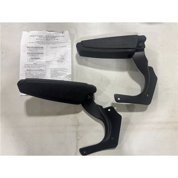 ARMREST ASSEMBLY FOR MILSCO XB-200 SEAT &XC-180 SEAT