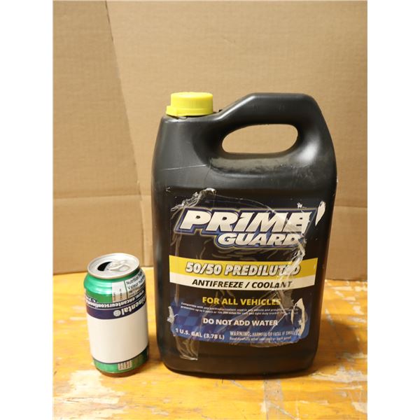 PRIME GUARD 50/50 PREDILUTED ANTIFREEZE/COOLANT 3.78L