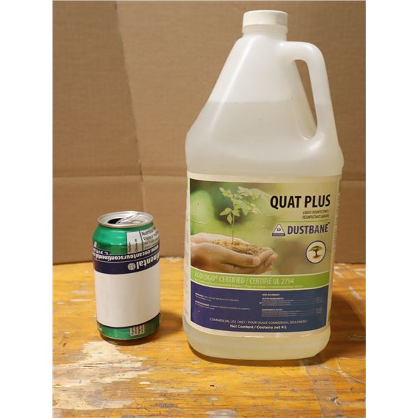 DÉSINFECTANT LIQUIDE QUAT PLUS DUSTBANE 4L