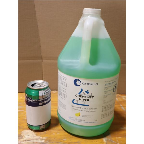 NETTOYANT ENLÈVE CALCIUM CHEMI-NET HIVER CHEMI-3 4L