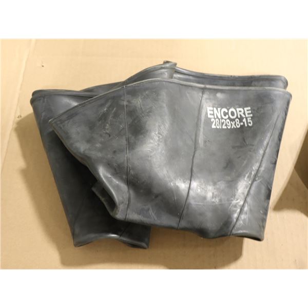 LOT DE 2 INNER TUBES 28/19X8-15