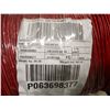 Image 3 : FILS 18AWG BRINS SILICONE FIBRE VERRE 600v 26.36lbs  CAB18SEW2RED