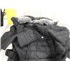 Image 4 : PARKA LONGUE DOUBLÉE EN DUVET PORTE-BÉBÉ SERAPHINE CAPUCHON NOIR