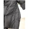Image 4 : MANTEAU PUFFER CHEVRON PORTE-BÉBÉ CAPUCHON NOIR