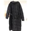 Image 1 : MANTEAU PUFFER CEINTURÉ PORTE-BÉBÉ SERAPHINE NOIR CAPUCHON