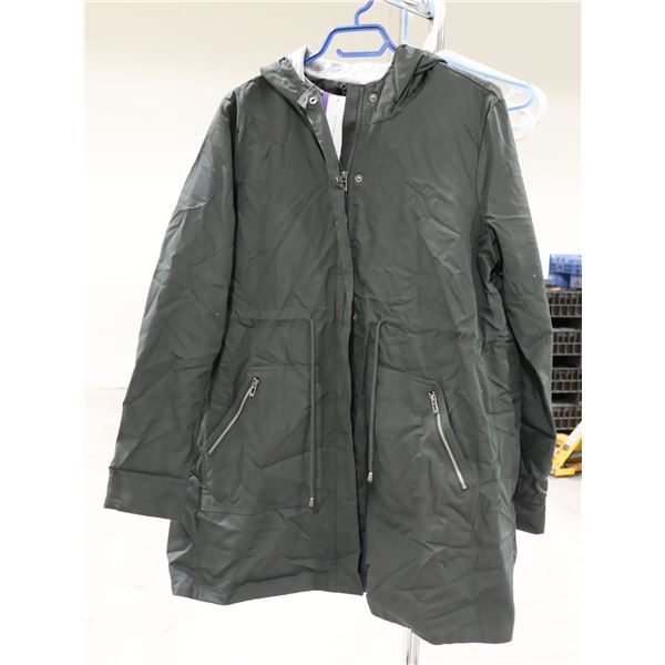 VESTE UTILITAIRE PORTE-BÉBÉ SERAPHINE KAKI CAPUCHON