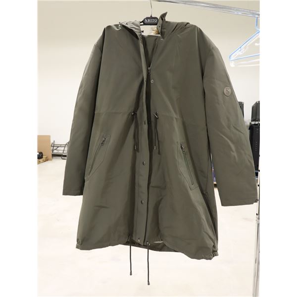 PARKA 3-EN-1 PREMIUM PORTE-BÉBÉ SERAPHINE KAKI CAPUCHON