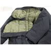 Image 3 : PARKA LONGUE DOUBLÉE EN DUVET PORTE-BÉBÉ SERAPHINE NOIR CAPUCHON