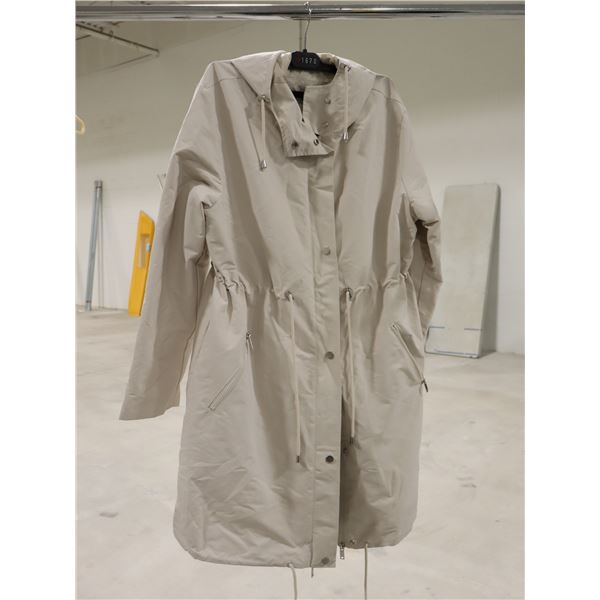 PARKA 4-EN-1 PUFFER SÉPARÉ PORTE-BÉBÉ SERAPHINE TAUPE CAPUCHON