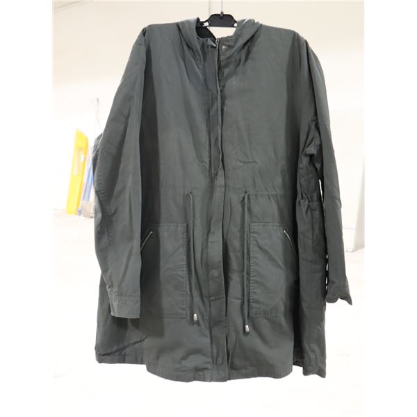 PARKA LÉGER IMPERMÉABLE PORTE-BÉBÉ SERAPHINE KAKI CAPUCHON