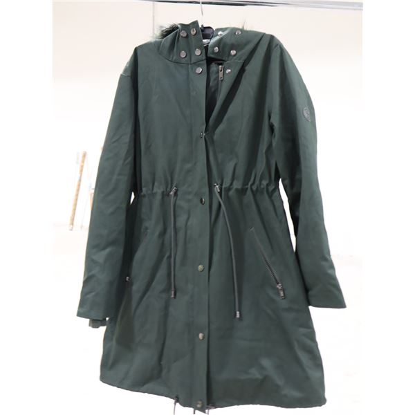 PARKA 4-EN-1 DOUBLÉE DUVET PORTE-BÉBÉ SERAPHINE KAKI CAPUCHON