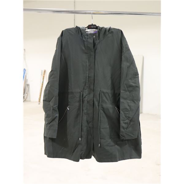 VESTE UTILITAIRE PORTE-BÉBÉ SERAPHINE KAKI CAPUCHON