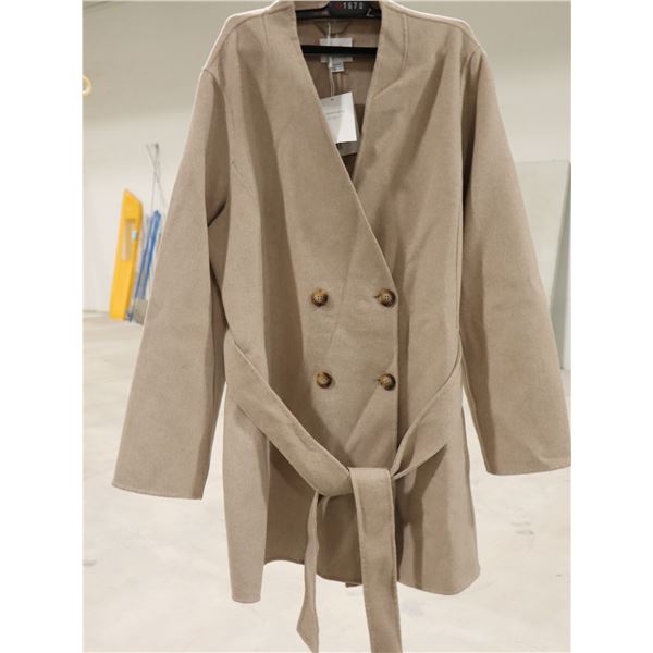 MANTEAU LAINE DOUBLE-BOUTONNAGE SERAPHINE AVOINE