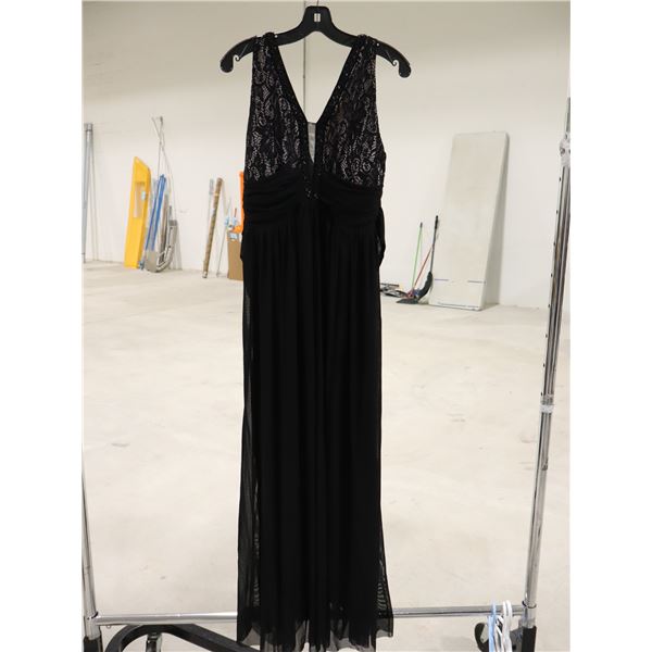 ROBE MAXI EMBELLIE LUX SERAPHINE NOIR
