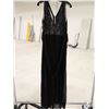Image 2 : ROBE MAXI EMBELLIE LUX SERAPHINE NOIR