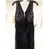 Image 3 : ROBE MAXI EMBELLIE LUX SERAPHINE NOIR