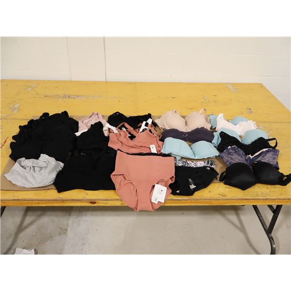 LOT DE 27pcs SOUS-VÊTEMENTS FÉMININS ASST