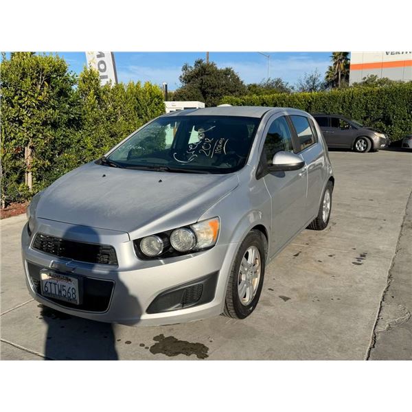 CHEV SONIC 2012 T-DONATION