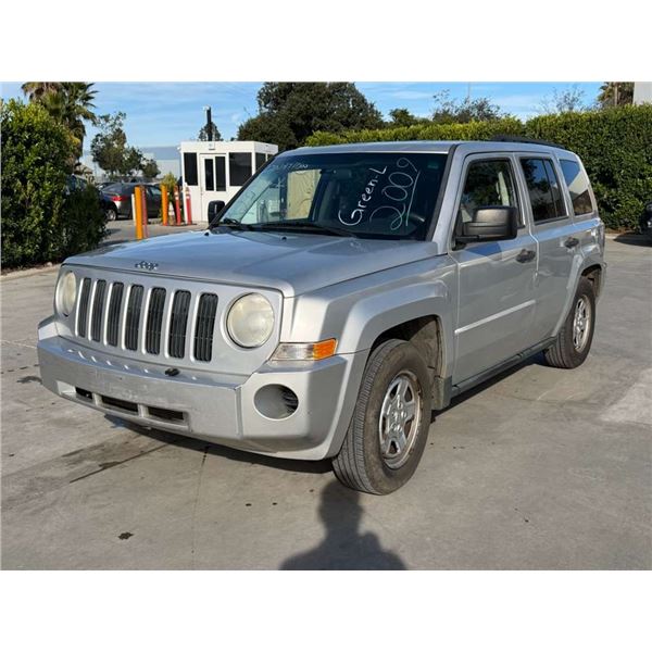 JEEP  PATRIOT 2009 SALV T/DONATION