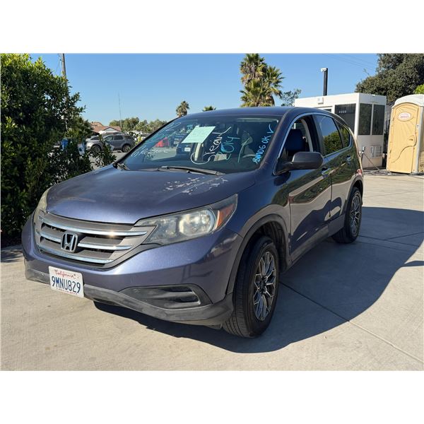 HOND CR-V 2014 O/S-T SMOG-2 DAYS