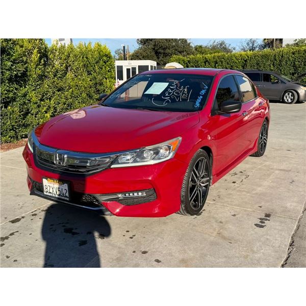 HOND ACCORD 2016 T-SMOG -2 DAYS