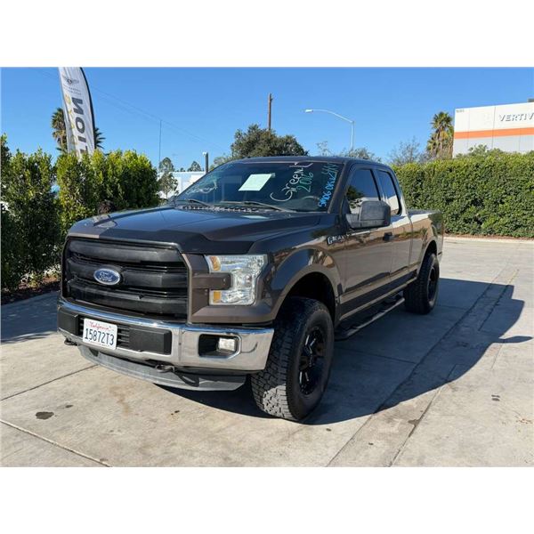 FORD  F-150 2016 T-REPO-SMOG-2 DAYS