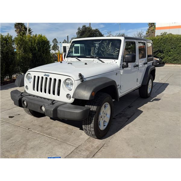 JEEP  WRANGLER 2016 T-REPO 2 DAYS