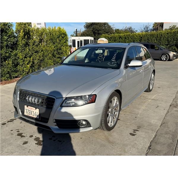 AUDI A4 2012 O/S TITLE 2 DAYS