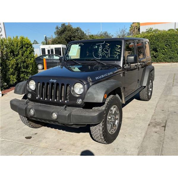 JEEP  WRANGLER 2014 APPT/DUP-T SMOG