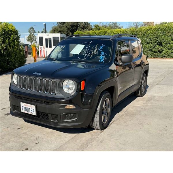 JEEP  RENEGADE 2017 T-REPO-SMOG-2 DAYS