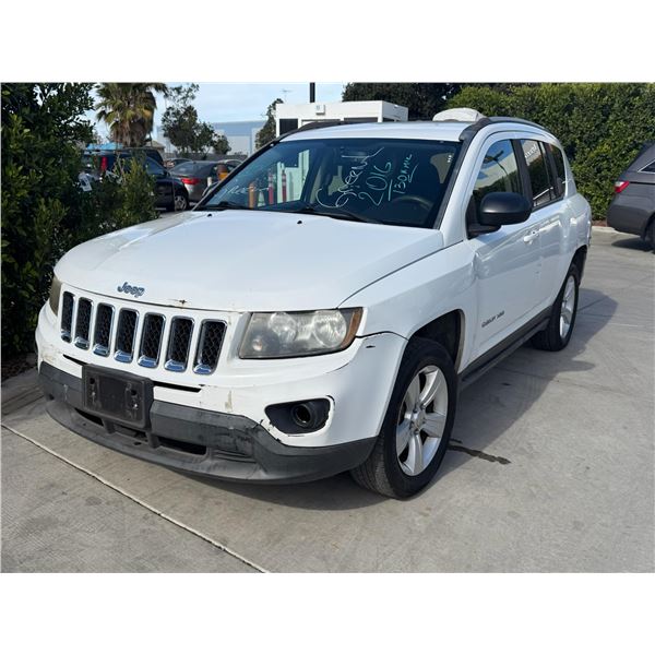 JEEP  COMPASS 2016 O/S TITLE 2 DAYS