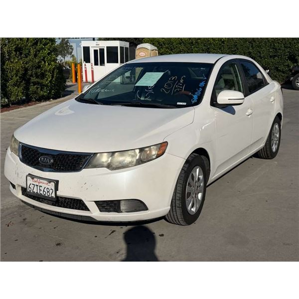 KIA FORTE 2013 REPO-WAIT/TITLE-SMOG