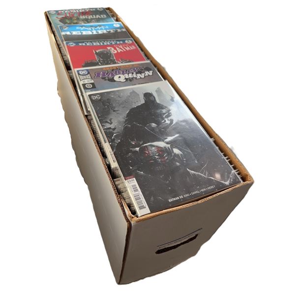 Assorted DC Long Box - Batman, Harley Quinn, Superman, Joker, Etc.