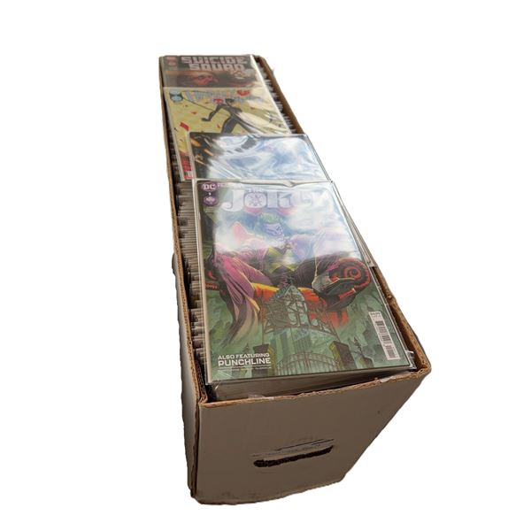 Assorted DC Long Box - Joker, Detective Comics, Harley Quinn, Superman, Wonder Woman, Etc.