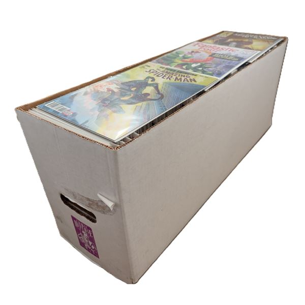 Assorted Marvel Long Box - The Amazing Spider-Man Books