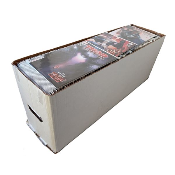 Assorted Marvel Long Box - Thor, Valkyrie, Winter Guard, Etc.