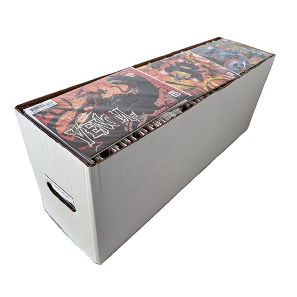 Assorted Marvel Long Box - Venom Books, 1st Virus, 1st Codex, Etc.
