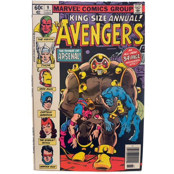 Avengers Annual #9 (1979) – Bronze Age King-Size Special Featuring Arsenal