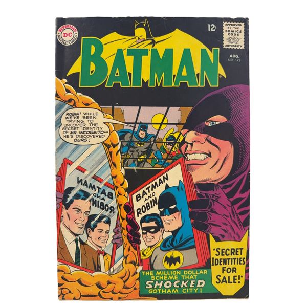Batman #173 (1965) – “Secret Identities for Sale!” Silver Age DC Classic