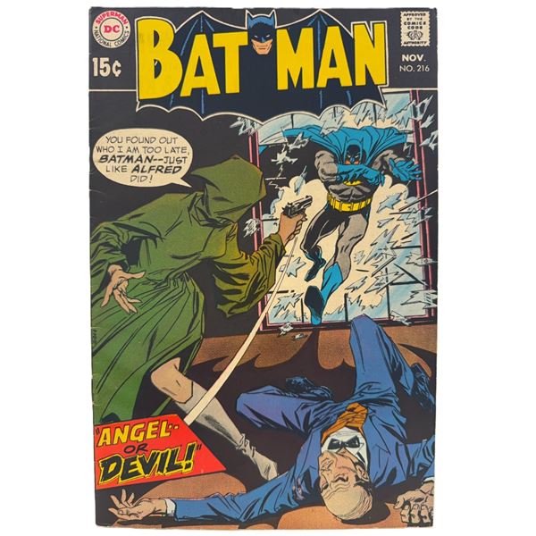 Batman #216 (1970) – “Angel or Devil!” Classic Bronze Age DC Comic