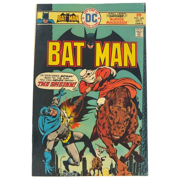 Batman #268 (1975) – “Shocker in a Murder Masquerade!” Bronze Age DC Clas