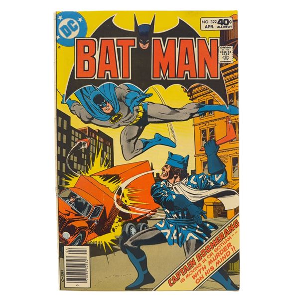 Batman #322 (1980) – “Captain Boomerang Strikes!” Copper Age DC Classic
